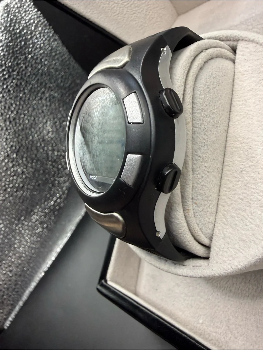 Bowflex EZ Pro Heart Rate Monitor Watch Black 42mm Touch Sensor ECG Working 26mm